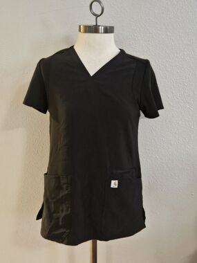 Carhartt Black V-Neck Work Top